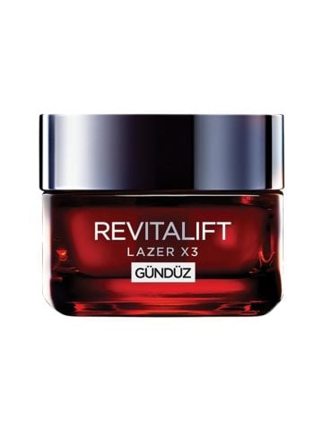 Loreal Paris Revitalift Lazer X3 Yoğun Yaşlanma Karşıtı Gündüz Bakım Kremi 50 ml