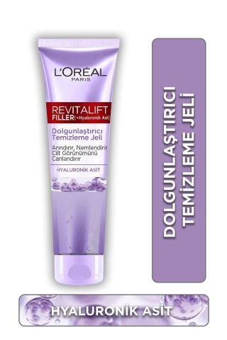 Loreal Paris Revitalift Dolgunlaştırıcı Temizleme Jeli Hyaluronik Asit 150 ml