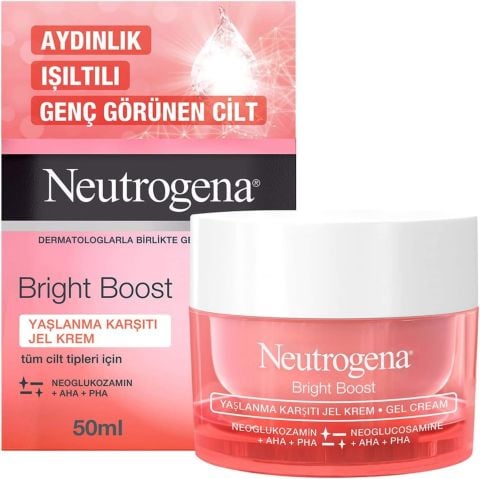 Neutrogena Yaşlanma Karşıtı Jel Krem Bright Boost 50 ml