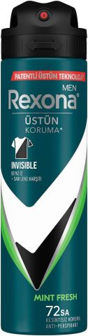 Rexona Men Natural Mint Fresh Erkek Sprey Deodorant 72 Saat 150 ml