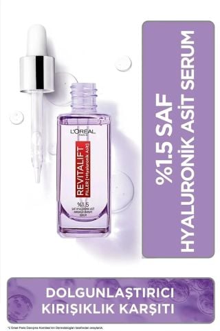 Loreal Paris Revitalift Filler %1.5 Saf Hyaluronik Asit Kırışıklık Karşıtı Serum 30 ML