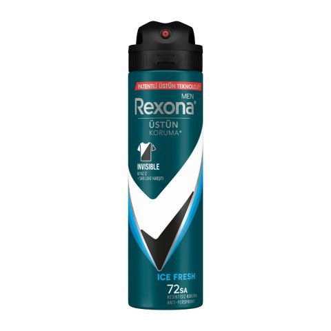Rexona Men Invisible Ice Fresh Erkek Sprey Deodorant 150 ml