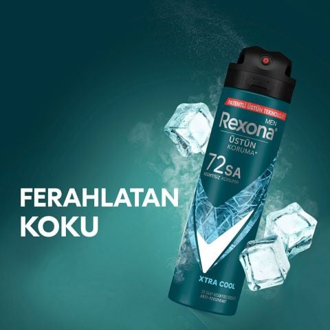 Rexona Men Xtra Cool Erkek Sprey Deodorant 150 ml