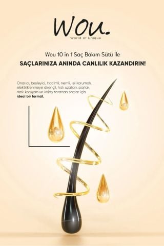 Wou Saç Bakım Sütü 150ml