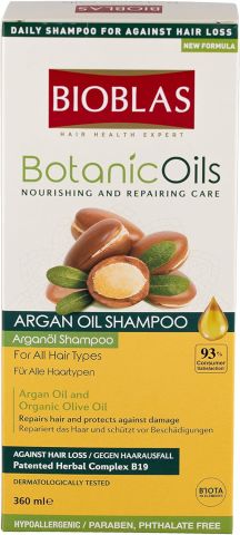 Bioblas Botanic Oil Saç Dökülmesine Karşı Argan Yağlı Şampuan 360ml