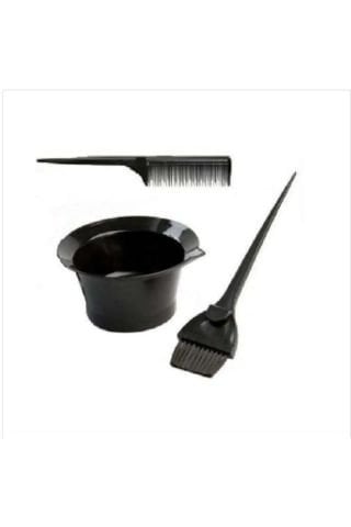 Point Boya Tası+Fırça+Tarak 3Lü Set