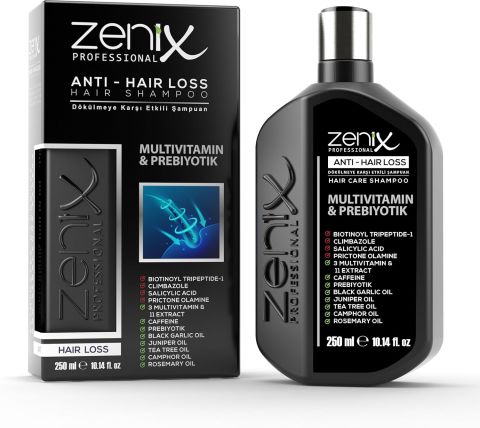 Zenix Professional Anti Hair Loss Saç Dökülme Önleyici Şampuan 250