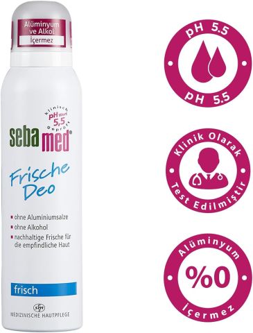 Sebamed Frische Fresh Deodorant Sprey 150 ml