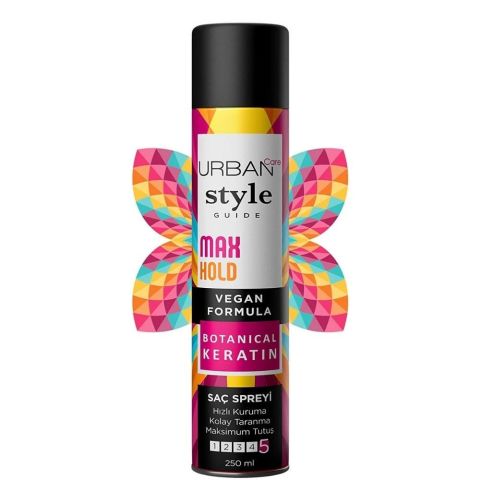Urban Sabitleyici Maksimum Tutuşlu Saç Spreyi 250ml