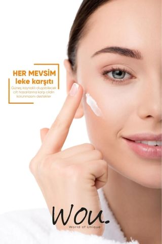 Wou Leke Karşıtı Yüksek Koruma Güneş Kremi Spf50+ 50 ml