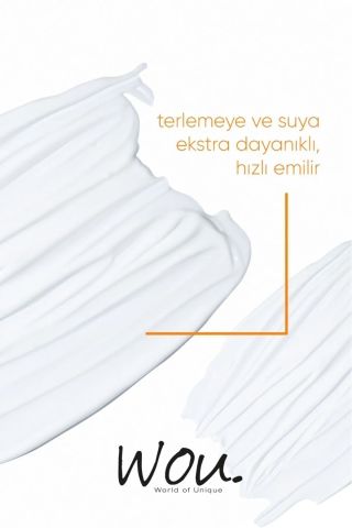Wou Leke Karşıtı Yüksek Koruma Güneş Kremi Spf50+ 50 ml