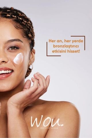 Wou Güneşsiz Bronzlaştırıcı ve Nemlendirici Krem 50ml