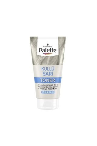 Palette Toner Yarı Kalıcı Saç Boyası Küllü Sarı
