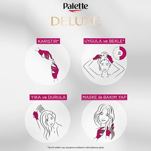 Palette Deluxe Eşsiz Yağ Bakımı Saç Boyası Platin Sarısı 10-2