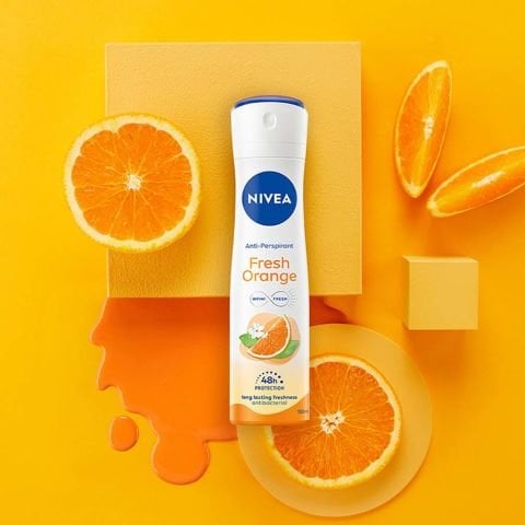 Nivea Fresh Orange Deodorant 150ML
