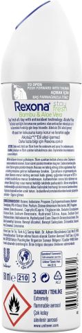 Rexona Natural Fresh Aleo Vera Bamboo Kadın Sprey Deodorant 150 Ml