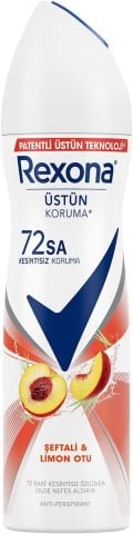 Rexona Şeftali & Limon Otu Kadın Sprey Deodorant 150 ML