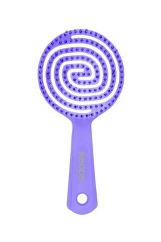 Keops Üç Boyutlu Oval Saç Fırçası 3d Lolipop Tarak