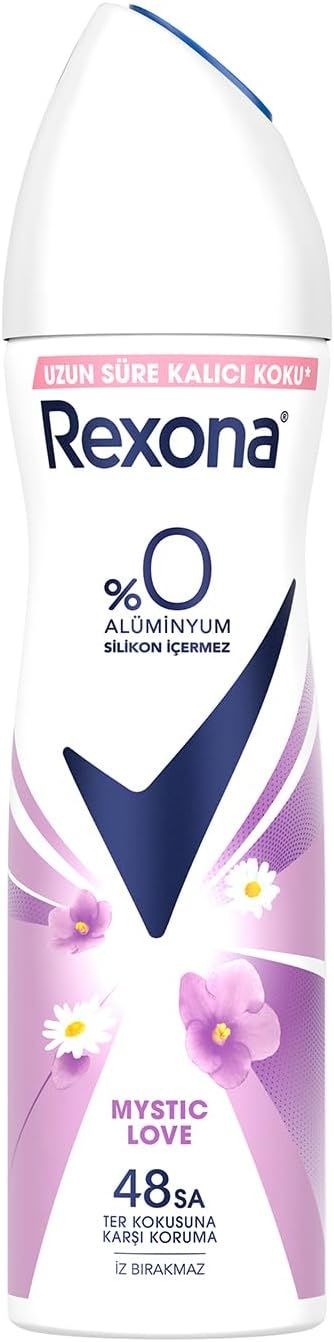 Rexona Mystic Love Kadın Sprey Deodorant %0 Alüminyum 48 Saat Koruma 150ml