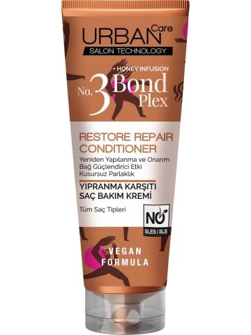 Urban Care Honey Infusion Bond Plex Yıpranma Karşıtı Saç Bakım Kremi 250 ml