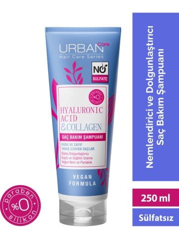 Urban Care Şampuan Hyaluronic Acid & Collagen 250 ml
