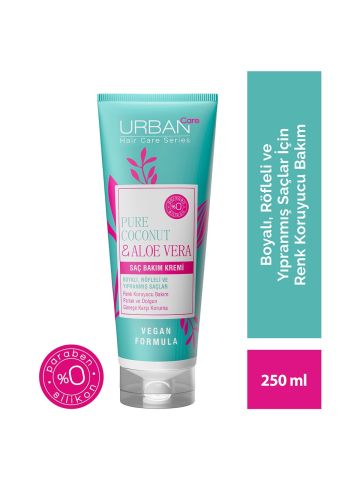 Urban Care Pure Coconut Aloe Vera Saç Bakım Kremi 250 ml
