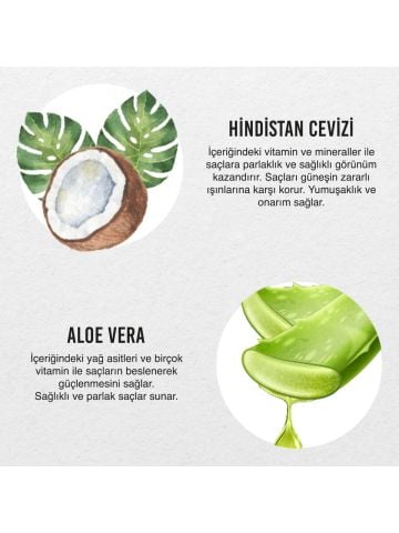 Urban Care Pure Coconut Aloe Vera Saç Bakım Kremi 250 ml