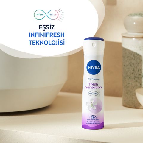 NIVEA Fresh Sensation Kadın Sprey Deodorant 150ml
