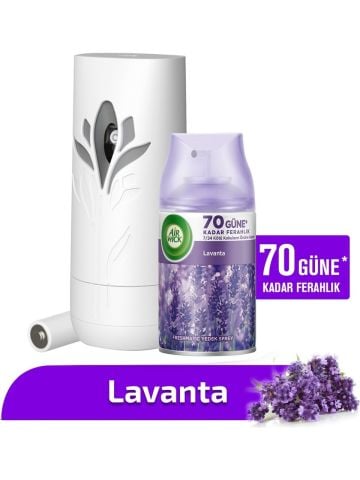 Air Wick Freshmatik Otomatik Oda Kokusu Sprey Makinesi + Yedek Sprey Lavanta 250 ml