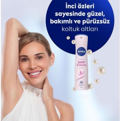 NIVEA Pearl & Beauty Kadın Sprey Deodorant 150ml