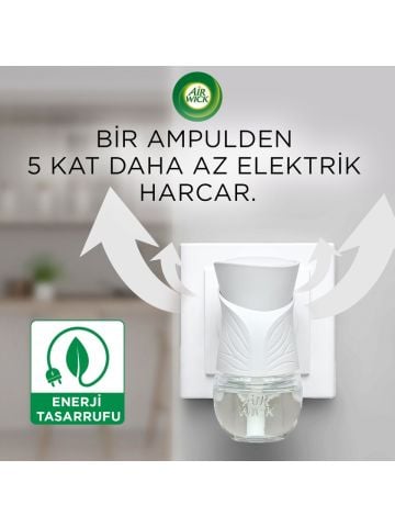 Air Wick Elektrikli Oda Kokusu Cihaz Yedek Şişe Temizliğin Esintisi