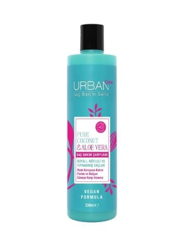 Urban Care Şampuan 330ml Pure Coconut Aloe Vera