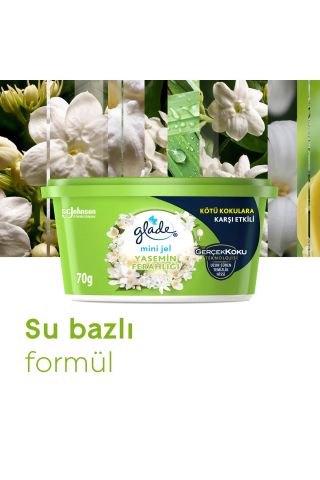 Glade Mini Jel Yasemin Ferahlığı 70 gr