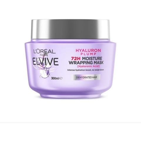 Loreal Elseve Hydra Hyaluronic 72 Saat Nem ile  Nem ile Dolgunlaştıran Maske 300ml