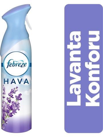 Febreze Hava Ferahlatıcı Sprey Oda Kokusu Lavanta Konforu 300 ml