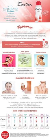 Emotion Romance Kadın Sprey Deodorant 150 ml