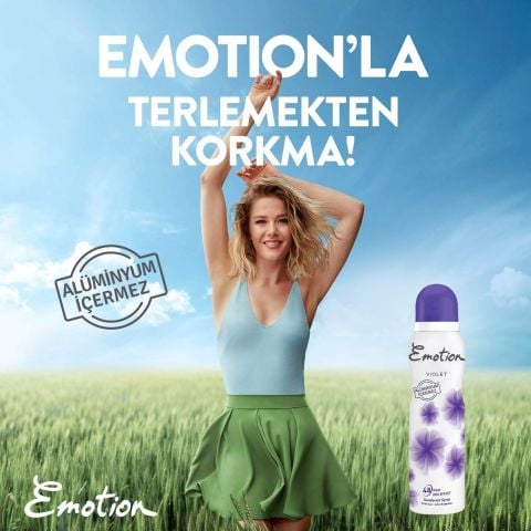 Emotion Violet Kadın Sprey Deodorant 150ml