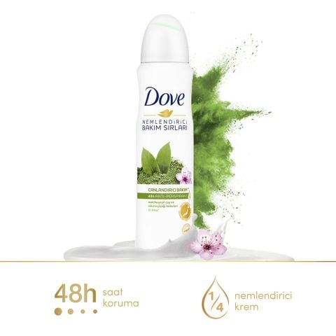 Dove Matcha Yeşil Çay ve Sakura Kadın Sprey Deodorant 150 ml