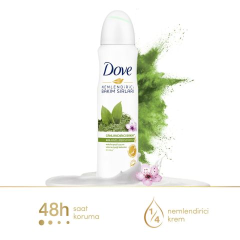 Dove Matcha Yeşil Çay ve Sakura Kadın Sprey Deodorant 150 ml