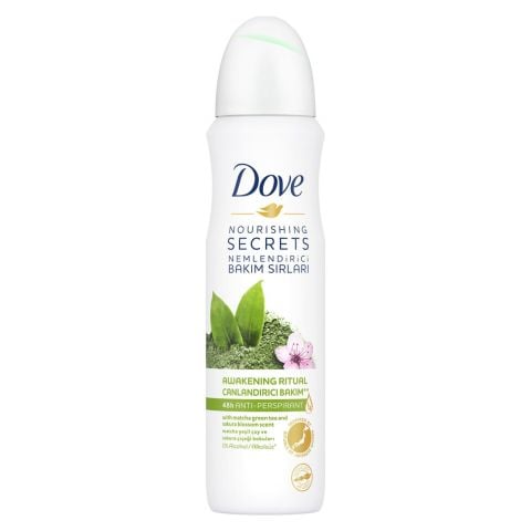 Dove Matcha Yeşil Çay ve Sakura Kadın Sprey Deodorant 150 ml