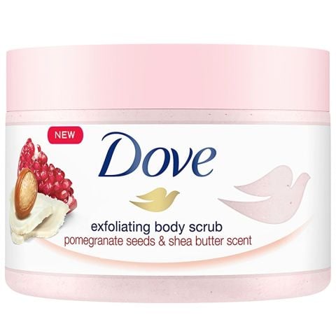 Dove Vücut Peelingi Nar Çekirdeği Ve Shea Yağı 225 ml