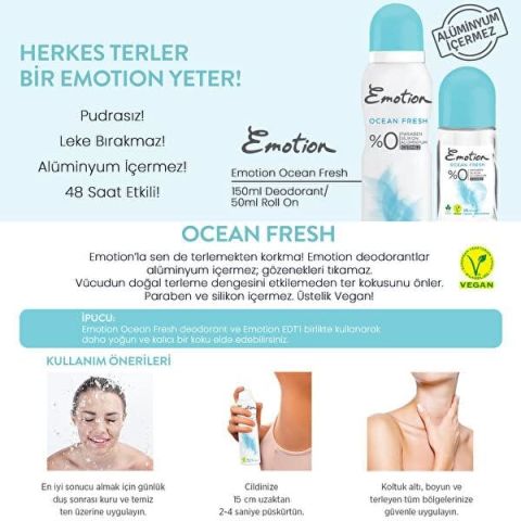 Emotion Ocean Fresh Bayan Roll-On 50ML