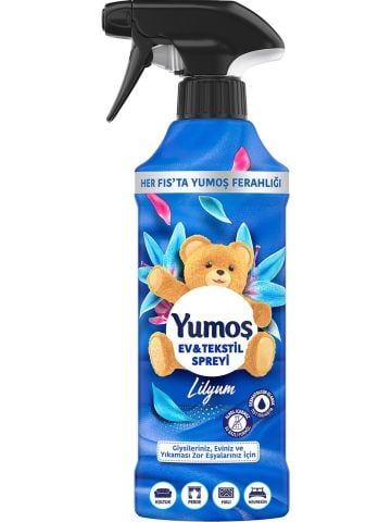 Yumoş Ev Ve Tekstil Giyisi Spreyi Lilyum 450 ml