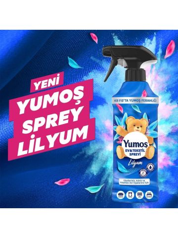 Yumoş Ev Ve Tekstil Giyisi Spreyi Lilyum 450 ml