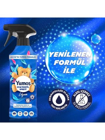 Yumoş Ev Ve Tekstil Giyisi Spreyi Lilyum 450 ml