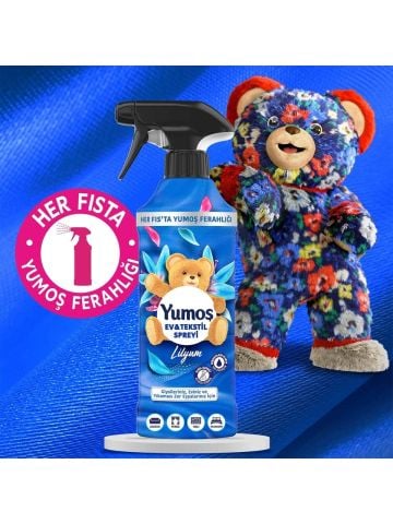 Yumoş Ev Ve Tekstil Giyisi Spreyi Lilyum 450 ml