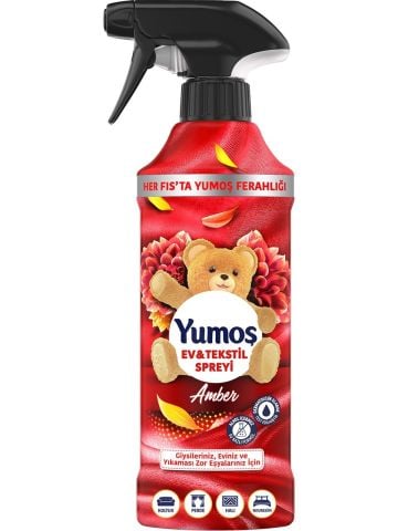 Yumoş Ev Ve Tekstil Giyisi Spreyi Amber 450 ml