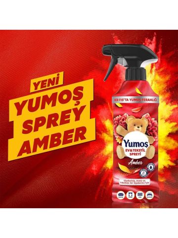Yumoş Ev Ve Tekstil Giyisi Spreyi Amber 450 ml