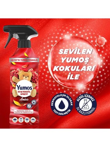 Yumoş Ev Ve Tekstil Giyisi Spreyi Amber 450 ml
