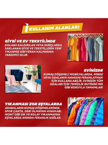 Yumoş Ev Ve Tekstil Giyisi Spreyi Amber 450 ml